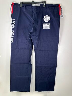Moya Brand BJJ Gi Pants A3 Navy Blue Ripstop Jiu Jitsu New